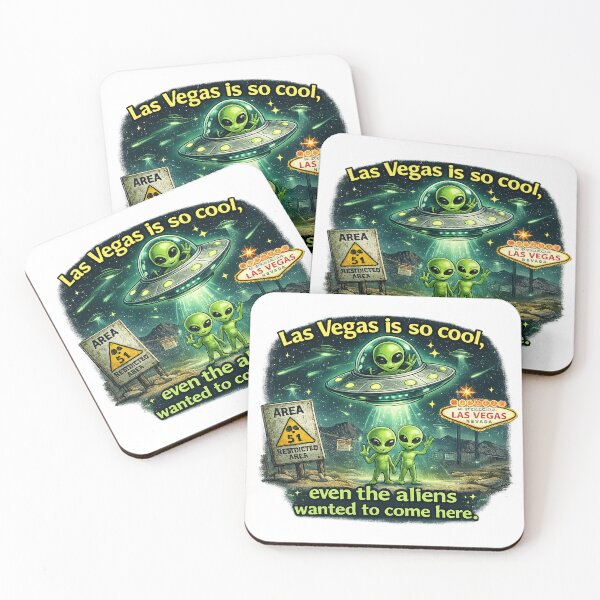 Item preview, Even The Aliens Love Vegas designed and sold by ExpeditionVegas.