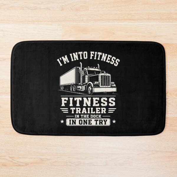 Item preview, I'm Into fitness Fitness trailer in the dock in one try designed and sold by zoes-ink.