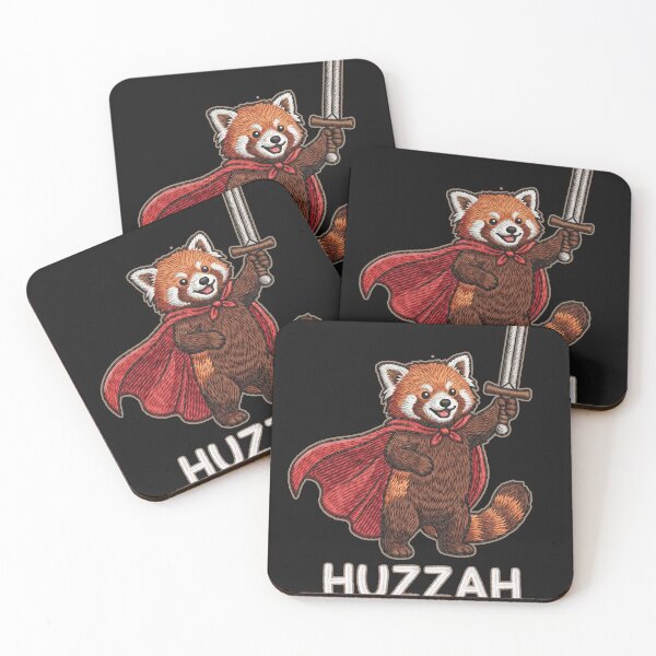 Item preview, Huzzah Red Panda Knight Fantasy RPG Tabletop Adventure designed and sold by AdyKurniawan.