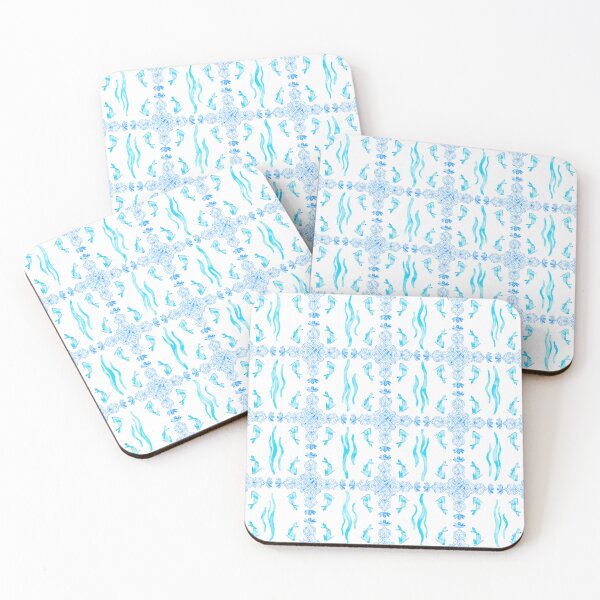 Item preview, Ocean Breeze Fish Seamless PatternR designed and sold by thanratdesign.