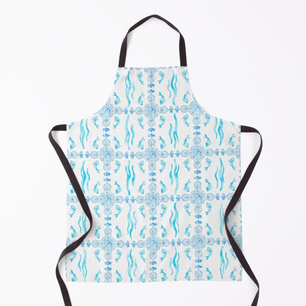 Item preview, Ocean Breeze Fish Seamless PatternR designed and sold by thanratdesign.