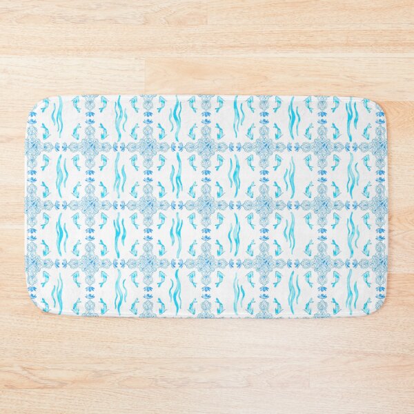 Item preview, Ocean Breeze Fish Seamless PatternR designed and sold by thanratdesign.