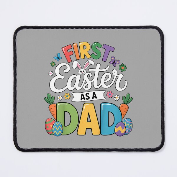 Item preview, First Easter As A Dad Holiday Retro Cute Bunny Ears Men designed and sold by ArleneRowe.