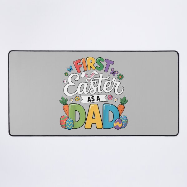 Item preview, First Easter As A Dad Holiday Retro Cute Bunny Ears Men designed and sold by ArleneRowe.