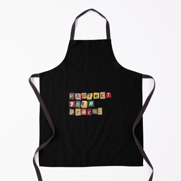 Item preview, Protect Your Peace Colorful Retro Collage Letters designed and sold by angryneson52.