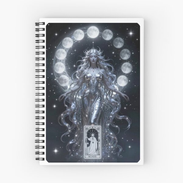 Item preview,  Moon Goddess – Celestial Witchcore Fantasy Art designed and sold by AeraArts.
