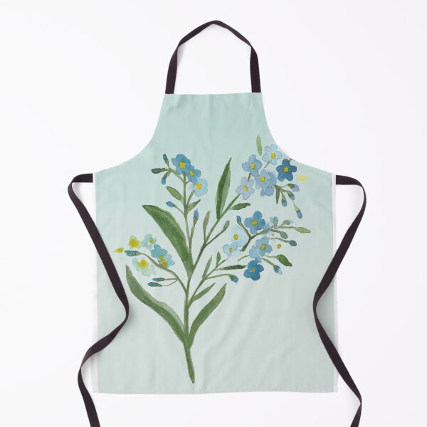 Item preview, Forget-Me-Not Flower Watercolour Illustration – Memorial & Remembrance Art designed and sold by LLilyArt.