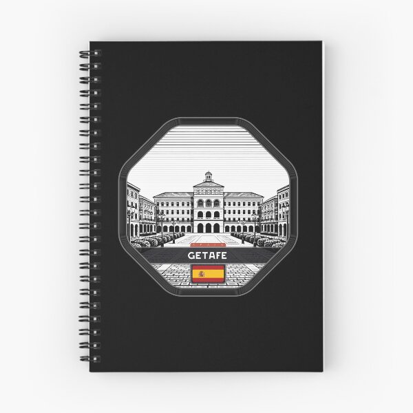 Item preview, Getafe Spain Linocut Style  designed and sold by Thistle-TShop.