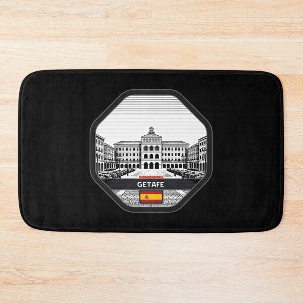 Item preview, Getafe Spain Linocut Style  designed and sold by Thistle-TShop.