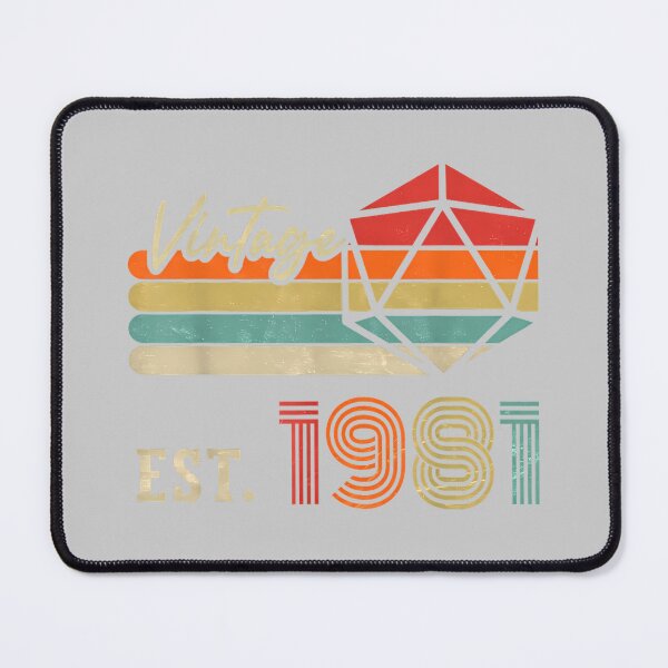 Item preview, 45th Birthday 1981 Nerdy Dad RPG Gaming designed and sold by KathieFaugh.
