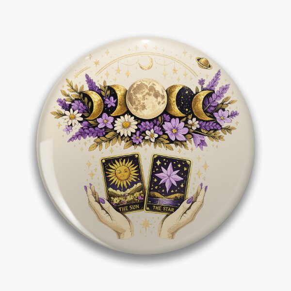 Item preview, Moonlit Wildflower Divination designed and sold by slikar.