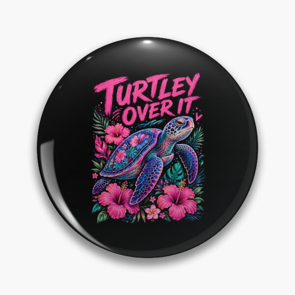 Item preview, Turtley Over It Turtle Flower  designed and sold by zoes-ink.