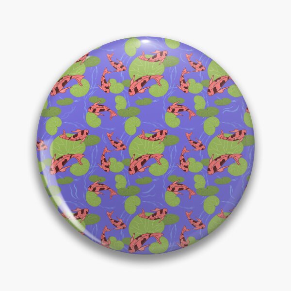 Item preview, Koi Pond Dreams Seamless Pattern designed and sold by thanratdesign.