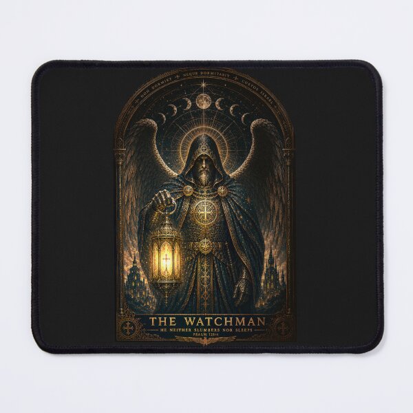 Item preview, The Watchman: He Neither Slumbers Nor Sleeps designed and sold by Sanctum Icons.