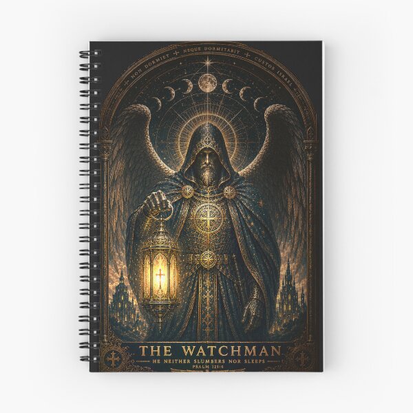 Item preview, The Watchman: He Neither Slumbers Nor Sleeps designed and sold by Sanctum Icons.