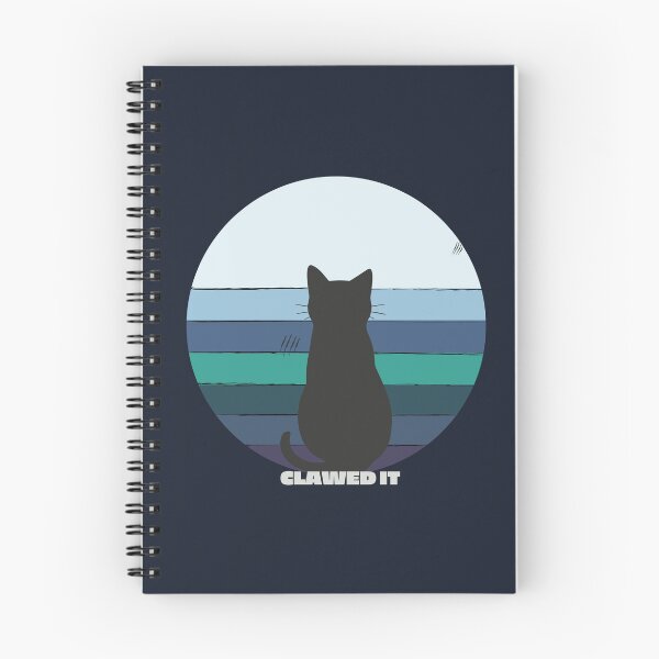Item preview, Clawed It – Funny Retro Black Cat Aesthetic Design designed and sold by a-journey.