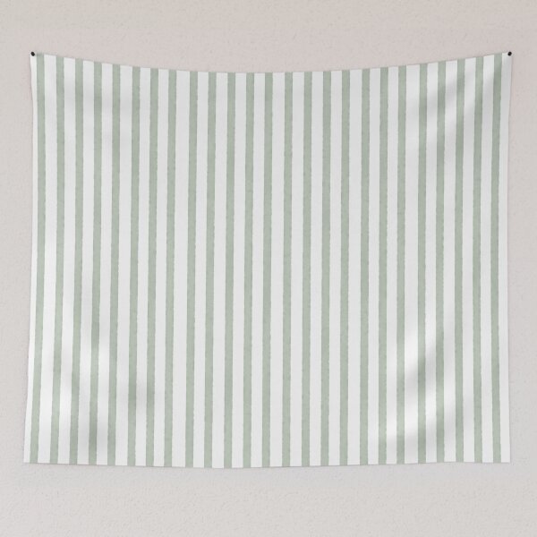 Item preview, Sage Green Watercolor Stripe designed and sold by caladayart.