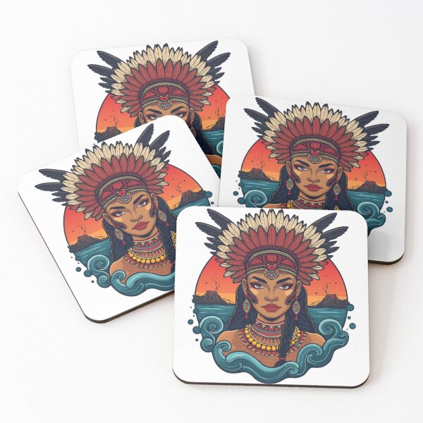 Item preview, Island Warrior Queen T-Shirt Design designed and sold by smugmugsgallery.
