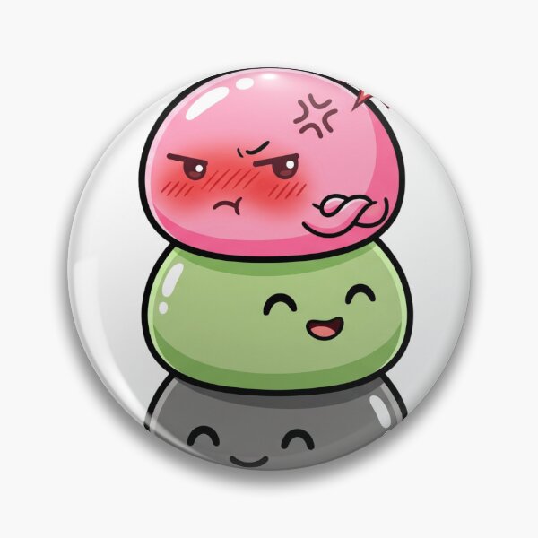 Item preview, Cute Kawaii Mochi Dango Anime Tsundere designed and sold by Shirt-Otakus.
