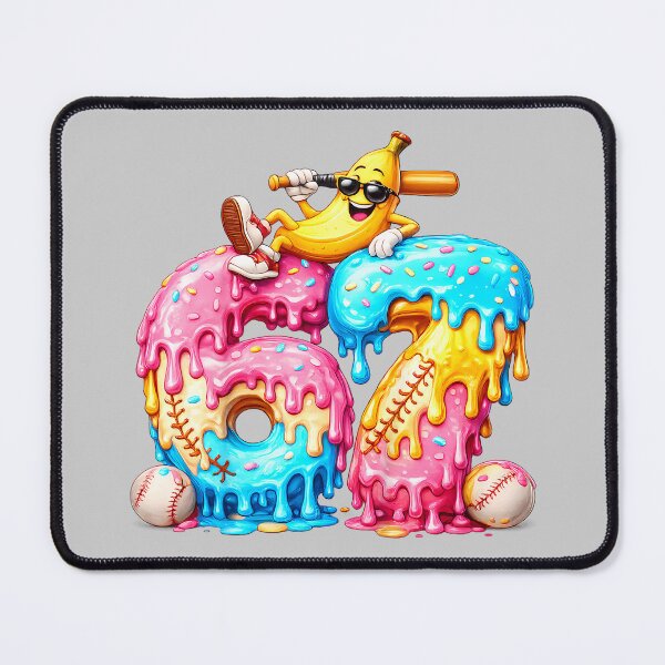 Item preview, 67 Baseball Ice Cream Drip Brainrot Boys Kids Youth Girls designed and sold by KathieFaugh.