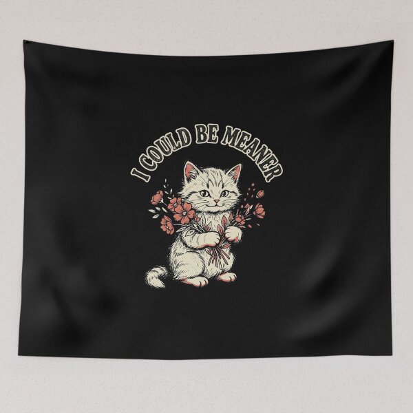 Item preview, I Could Be Meaner designed and sold by dudelinart.
