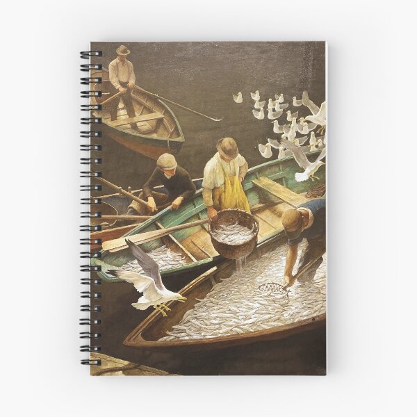 Item preview, Dark Harbor Fishermen. N.C. Wyeth designed and sold by likiska.