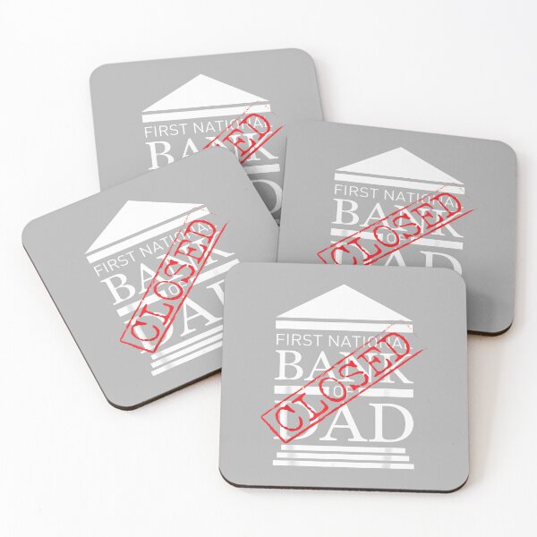 Item preview, First National Bank of Dad Closed Funny Father Money Humor designed and sold by ArleneRowe.