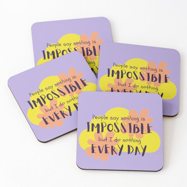 Item preview, Do Nothing Every Day designed and sold by Further Up Designs.