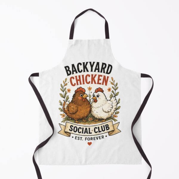 Item preview, Backyard Chicken Social Club - Vintage Style designed and sold by GUINewAlex.