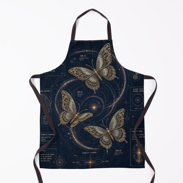 Item preview, Clockwork Butterflies: Steampunk Fantasy Blueprint Art designed and sold by InnerwayStudio.