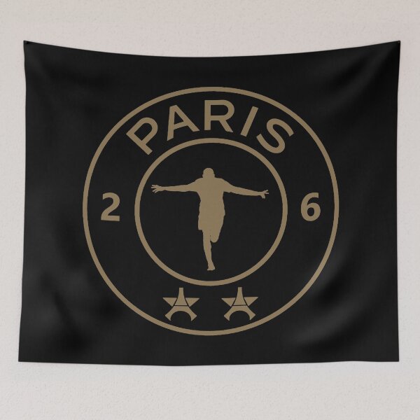 Item preview, PSG Black Back2Back Gold designed and sold by Indepp.