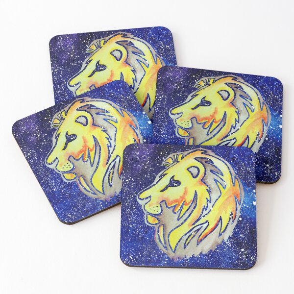 Item preview, Watercolor Lion Head Galaxy designed and sold by Fatemah's Fixations.