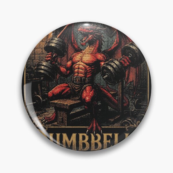 Item preview, Dumbbells And Dragons Roll For Gains Swoleplaying Game TTRPG designed and sold by AdyKurniawan.