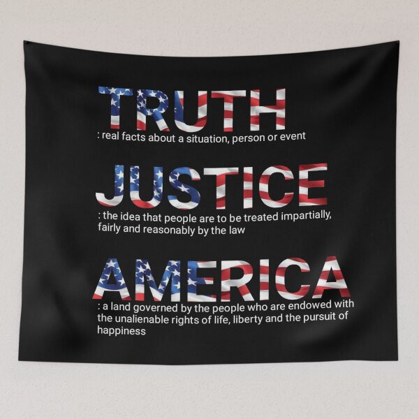 Item preview, Truth Justice designed and sold by AbstractAsylum.
