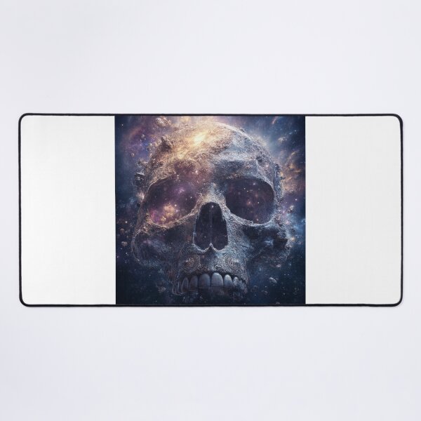 Item preview, One Hundred Billion Skeleton Rock Gods Alien Cosmos — Ultimate Catastrophic Art Print designed and sold by CosmicRockArt.