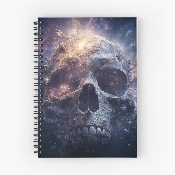 Item preview,  One Hundred Billion Skeleton Rock Gods Alien Cosmos — Ultimate Catastrophic Art Print designed and sold by CosmicRockArt.