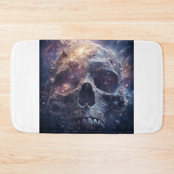 Item preview,  One Hundred Billion Skeleton Rock Gods Alien Cosmos — Ultimate Catastrophic Art Print designed and sold by CosmicRockArt.