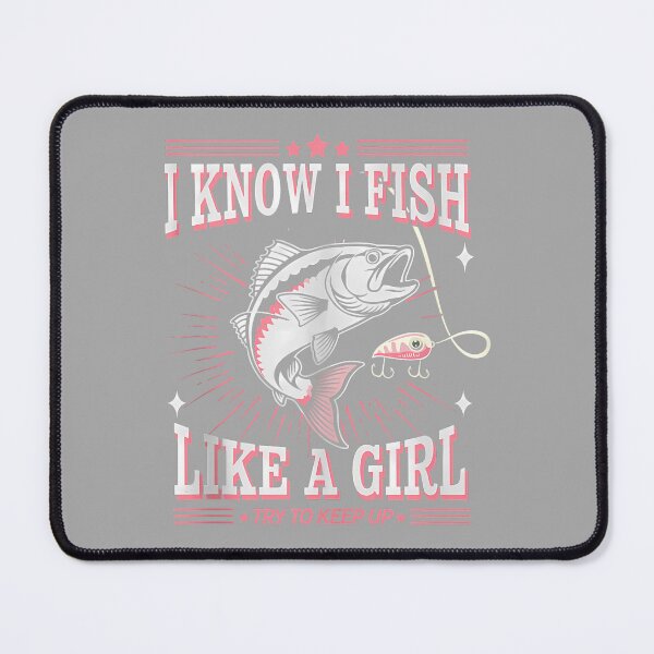 Item preview, Fish Like a Girl Fish Fun Fishing Girls Funny Fisherman Joke Tank Top designed and sold by ArleneRowe.