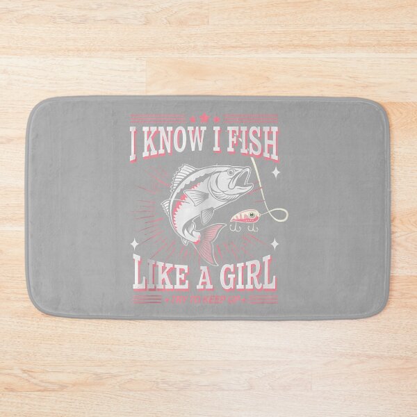 Item preview, Fish Like a Girl Fish Fun Fishing Girls Funny Fisherman Joke Tank Top designed and sold by ArleneRowe.
