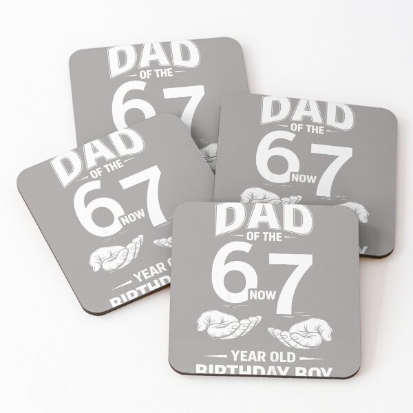 Item preview, 7 Year Old Birthday I was 6 Now I'm 7 67 Meme Dad designed and sold by KathieFaugh.