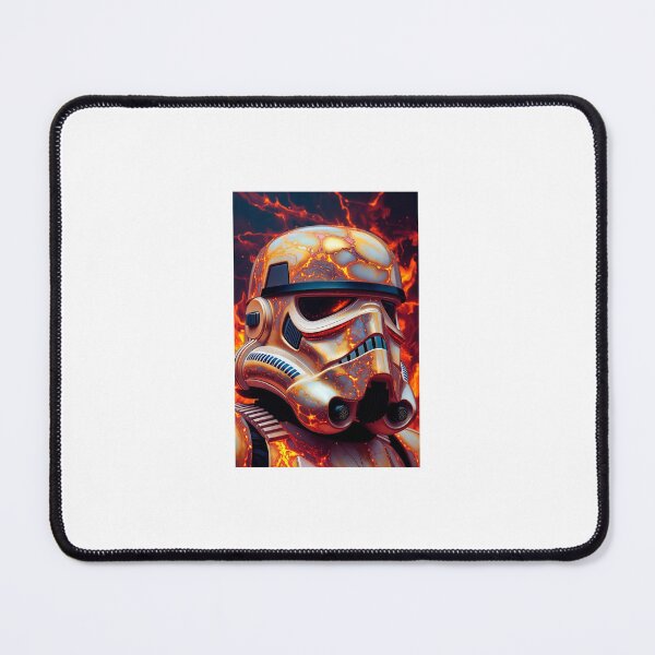 Item preview, Psychedelic Fluid Art Stormtrooper Helmet designed and sold by pigasso70.