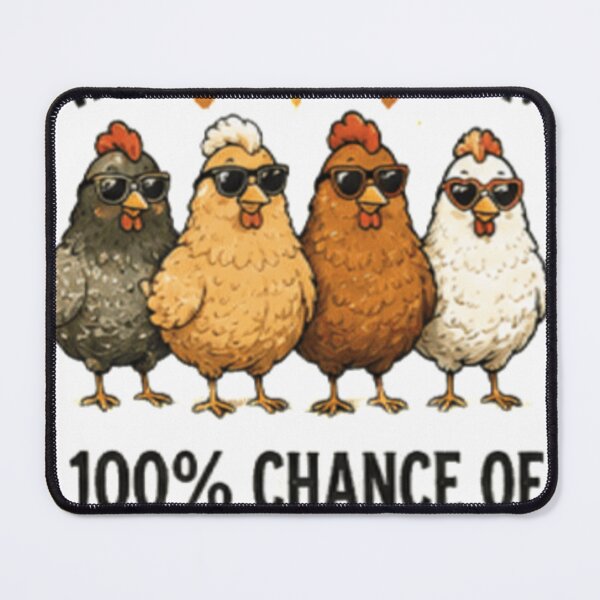Item preview, Weekend Forecast 100% Chance of Chickens designed and sold by GUINewAlex.