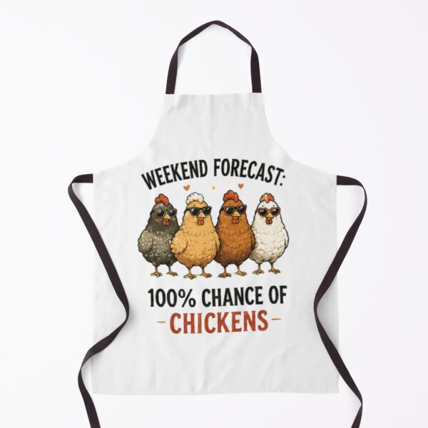Item preview, Weekend Forecast 100% Chance of Chickens designed and sold by GUINewAlex.