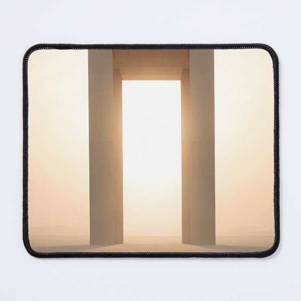 Item preview, Eternal Portal | Luxury Minimalist Desert Architecture Wall Art designed and sold by VeloraNature.
