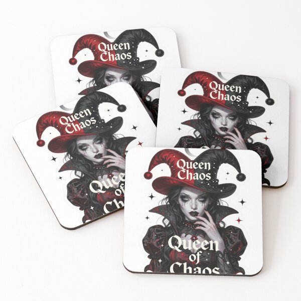Item preview, Chaos Queen Jester – Dark Feminine Clowncore Witchcore Aesthetic designed and sold by AeraArts.