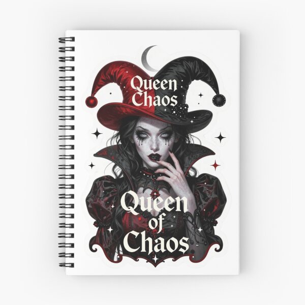 Item preview, Chaos Queen Jester – Dark Feminine Clowncore Witchcore Aesthetic designed and sold by AeraArts.
