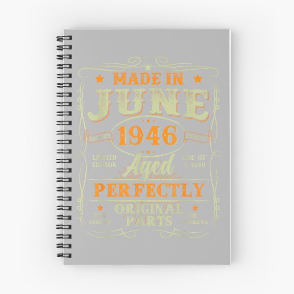 Item preview, 80 Years Old Made in June 1946 Vintage 80th Birthday Men Dad designed and sold by KathieFaugh.