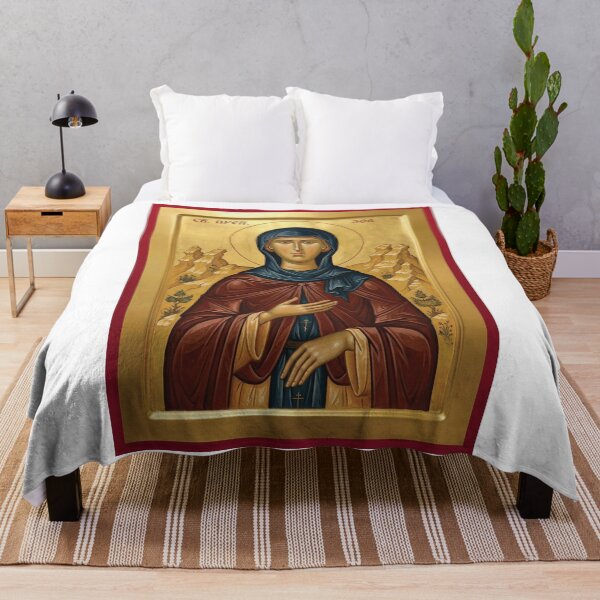 Item preview, Saint Zoa (Saint Zoa of Bethlehem), Sveta Zoa orthodox icon designed and sold by ikonesrb.