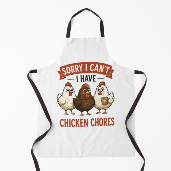 Item preview, Sorry I Can't I Have Chicken Chores - Funny Farm Life designed and sold by GUINewAlex.