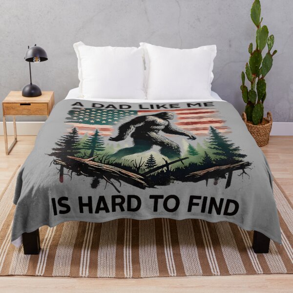 Item preview, A Dad Like Me is Hard to Find Bigfoot Dad Men Fathers Day designed and sold by KathieFaugh.